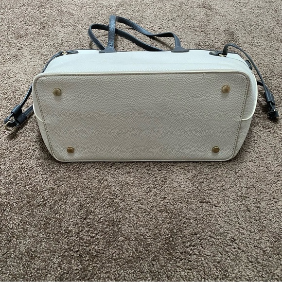 Tru Trussardi Grey/ Cream Tote Bag - Picture 3 of 16